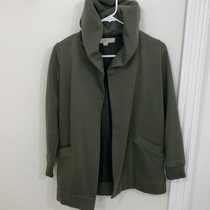 Loft sweater shirt jacket